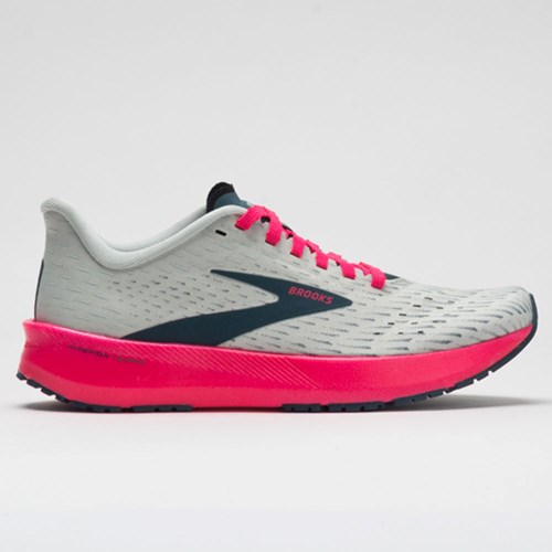 Ice Flow / Navy / Pink Orthofeet Brooks Hyperion Tempo Women's Running Shoes | CXEON2601