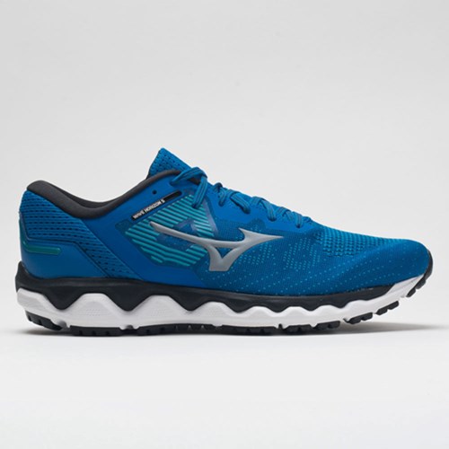 Imperial Blue / Black Orthofeet Mizuno Wave Horizon 5 Men's Running Shoes | ODIYM9206