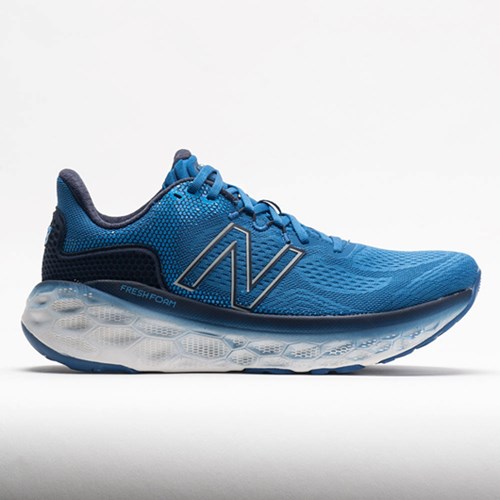 Laser Blue / Harvest Gold Orthofeet New Balance Fresh Foam More v3 Men's Running Shoes | TXIVP2593