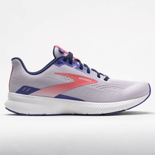 Lavender / Astral / Coral Orthofeet Brooks Launch 8 Women's Running Shoes | GSWCD2963