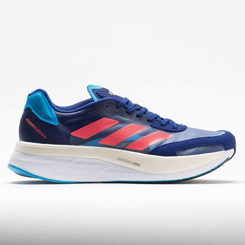 Legacy Indigo / Turbo / Sky Rush Orthofeet adidas adizero Boston 10 Men's Running Shoes | XYSNB0473