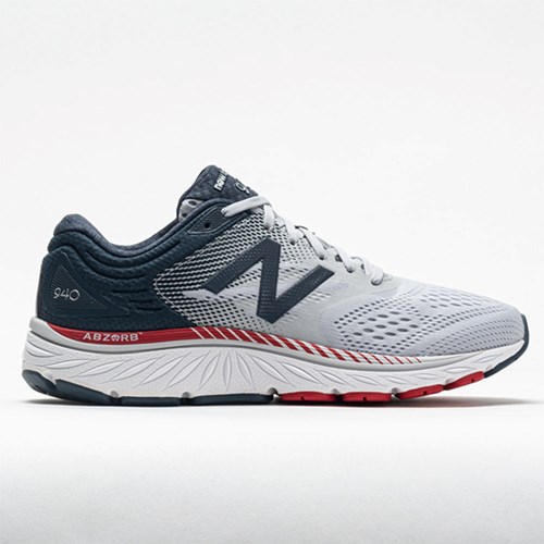 Light Aluminum / Team Red / Petrol Orthofeet New Balance 940v4 Men's Running Shoes | QFAXB8207