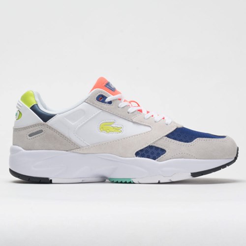 Light Grey / light Green Orthofeet Lacoste Storm 96 Low 0120 1 Men's Lifestyle Sneakers | BCXWH7052