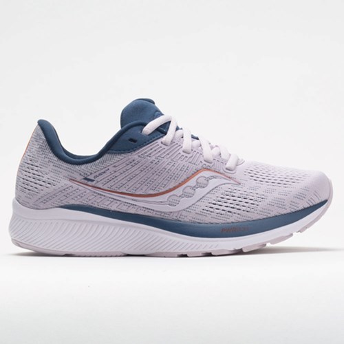 Lilac / Storm Orthofeet Saucony Guide 14 Women's Running Shoes | BZUFM5892