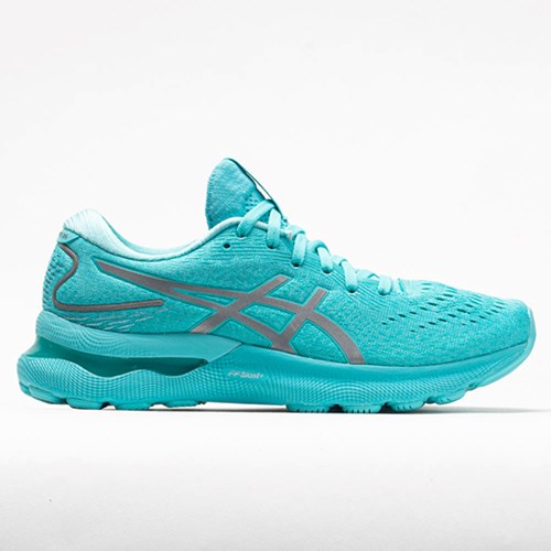 Lite-Show / Ice Mint Orthofeet ASICS GEL-Nimbus 24 Women's Running Shoes | ZVBUX4139