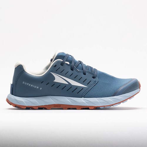 Mineral Blue Orthofeet Altra Superior 5 Men's Trail Running Shoes | KFPEW1769