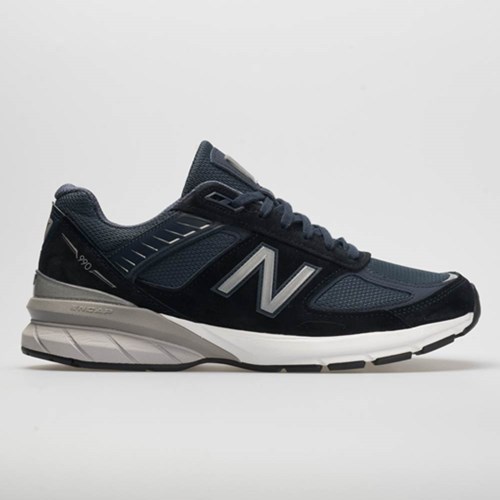 Navy / Silver Orthofeet New Balance 990v5 Men's Running Shoes | AZFRY9684