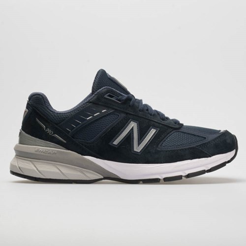 Navy / Silver Orthofeet New Balance 990v5 Women's Running Shoes | MPHVZ6593