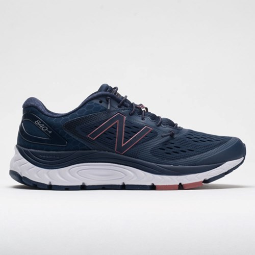 Navy / White Orthofeet New Balance 840v4 Women's Running Shoes | UOFMD1375