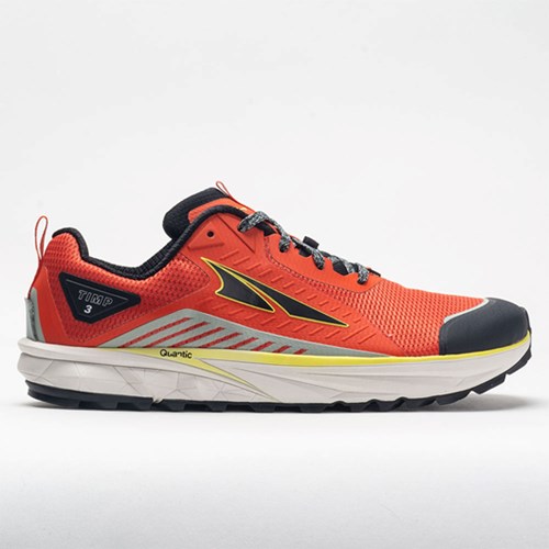 Orange Orthofeet Altra Timp 3 Men's Trail Running Shoes | TAQOE5602