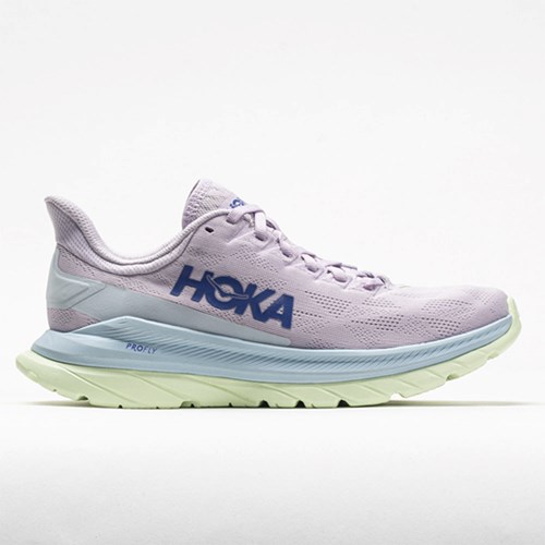 Orchid Hush / Iris Bloom Orthofeet Hoka One One Mach 4 Women's Running Shoes | RFMJH7614