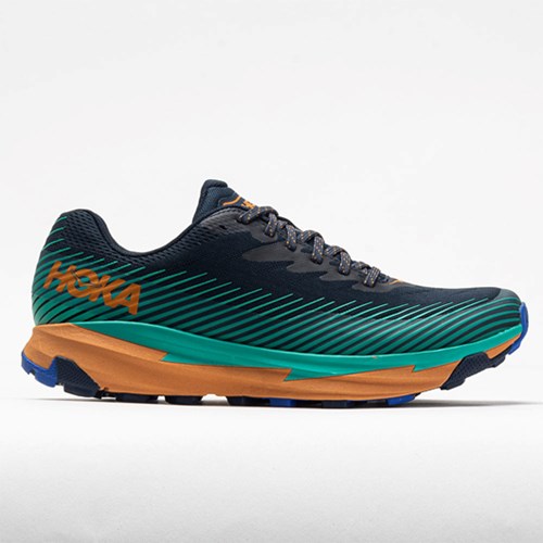 Outer Space / Atlantis Orthofeet Hoka One One Torrent 2 Men's Trail Running Shoes | JRMSG7834