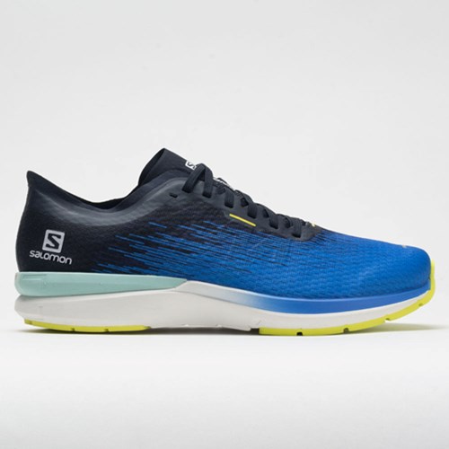 Palace Blue / White / Evening Primrose Orthofeet Salomon Sonic 4 Accelerate Men's Running Shoes | KQCVL2937