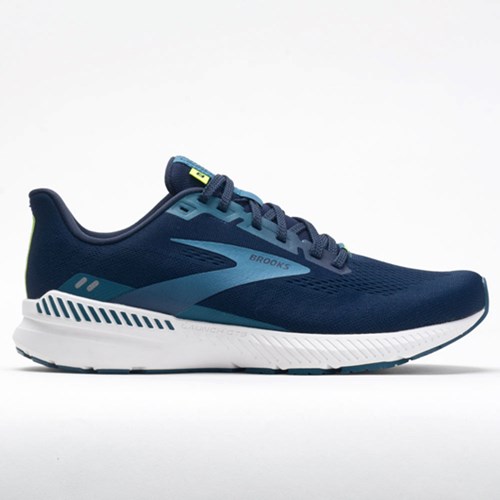 Peacoat / Legion Blue / Nightlife Orthofeet Brooks Launch GTS 8 Men's Running Shoes | YKOJQ7148