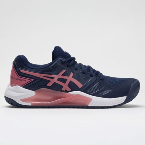 Peacoat / Smokey Rose Orthofeet ASICS GEL-Challenger 13 Women's Tennis Shoes | UQEST6571