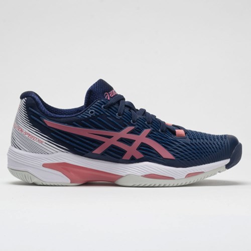 Peacoat / Smokey Rose Orthofeet ASICS Solution Speed FF 2 Women's Tennis Shoes | DKRBI2801