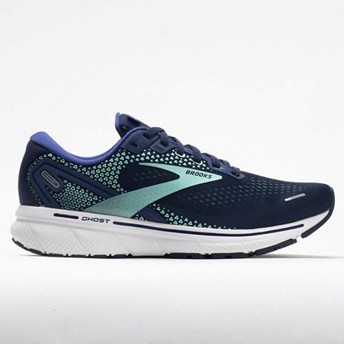 Peacoat / Yucca / Navy Orthofeet Brooks Ghost 14 Women's Running Shoes | VSGTX3760