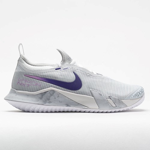 Photon Dust / Court Purple / Fuchsia Glow Orthofeet Nike React Vapor NXT Women's Tennis Shoes | BNPCD3074