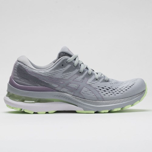 Piedmont Gray / Soft Lavender Orthofeet ASICS GEL-Kayano 28 Women's Running Shoes | REJWN3842