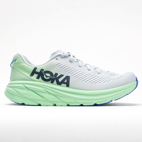 Plein Air / Green Ash Orthofeet Hoka One One Rincon 3 Men's Running Shoes | IYUGQ5087