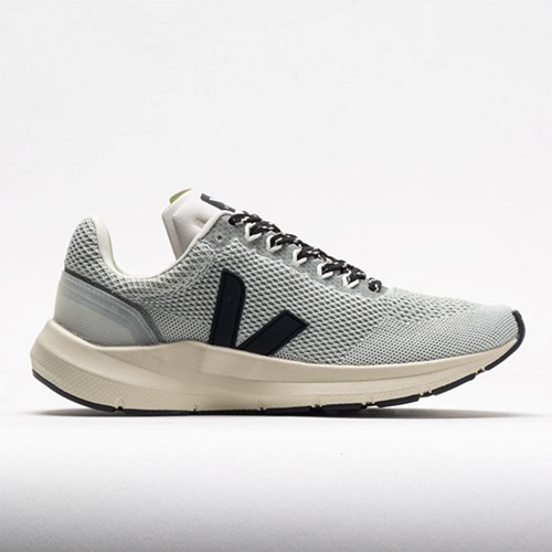 Polar / Black Orthofeet VEJA Marlin V-Knit Men's Running Shoes | TWXEN4196