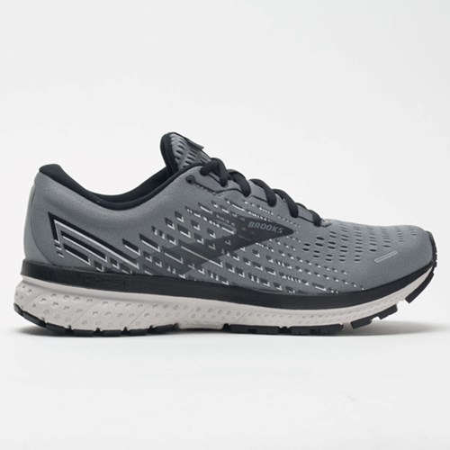 Primer Gray / Pearl / Black Orthofeet Brooks Ghost 13 Men's Running Shoes | DCEKY2615