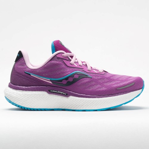 Razzle / Blaze Orthofeet Saucony Triumph 19 Women's Running Shoes | PGSXR2413