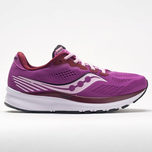 Razzle / Fairytale Orthofeet Saucony Ride 14 Women's Running Shoes | WGOHK6937