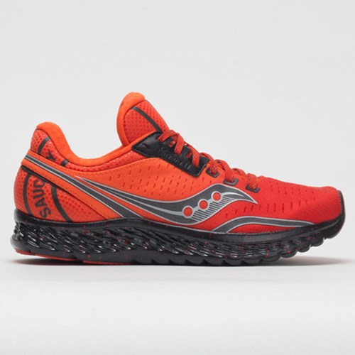 Red / Black Orthofeet Saucony Kinvara 11 Shoes with Soul Eddie Edition Men's Running Shoes | HZXJQ5897