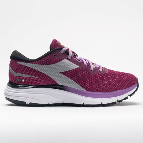 Rhododendron / Jazzy Orthofeet Diadora Mythos Blushield 6 Women's Running Shoes | QMTOR1950