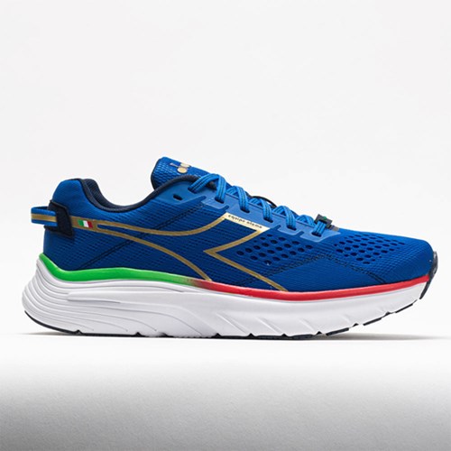 Royal Blue / Gold Orthofeet Diadora Equipe Atomo Men's Running Shoes | MSILW2951