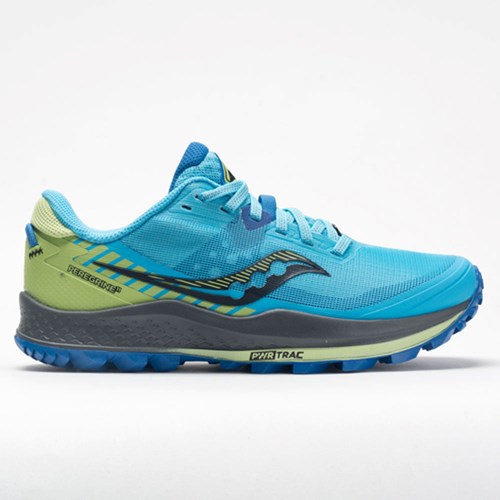 Royal / Limelight Orthofeet Saucony Peregrine 11 Women's Trail Running Shoes | CMLYA3789