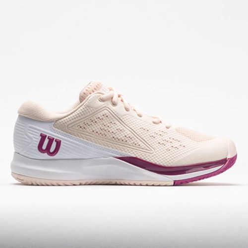 Scallop Shell / White Orthofeet Wilson Rush Pro Ace Women's Tennis Shoes | HQGEF7012