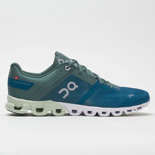 Sea / Petrol (Previous Model) Orthofeet On Cloudflow Men's Running Shoes | OEWBD7054