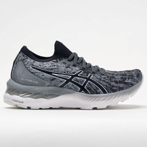 Sheet Rock / Black Orthofeet ASICS GEL-Nimbus 23 Knit Women's Running Shoes | SHYWA1358