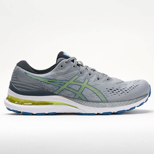 Sheet Rock / Hazard Green Orthofeet ASICS GEL-Kayano 28 Men's Running Shoes | CIMXF9802