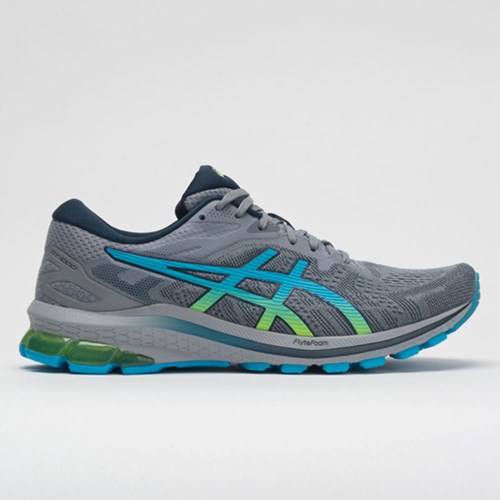 Sheet Rock / Hazard Green Orthofeet ASICS GT-1000 10 Men's Running Shoes | WQVCL4059