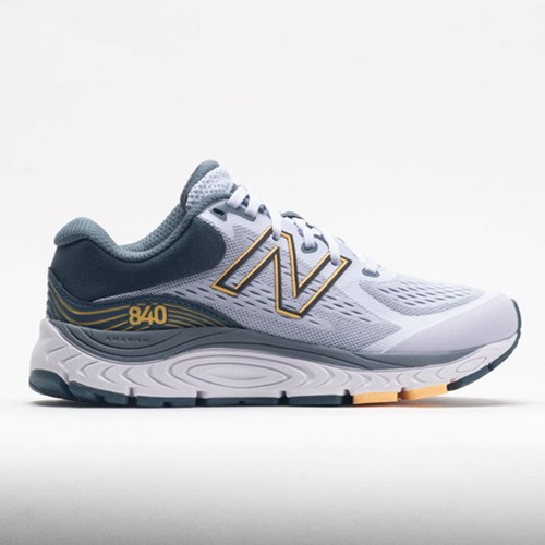 Silent Grey / Light Mango Orthofeet New Balance 840v5 Women's Running Shoes | XJFDZ7945