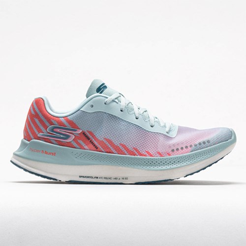 Slate / Pink Orthofeet Skechers GOrun Razor Excess Women's Running Shoes | XPFTS4851