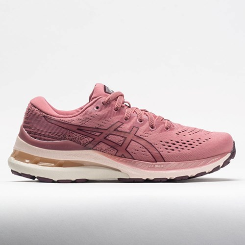 Smokey Rose / Deep Mars Orthofeet ASICS GEL-Kayano 28 Women's Running Shoes | DUCMJ0849