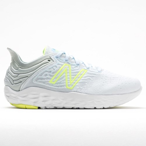 Star Glo / Bleached Lime Glo Orthofeet New Balance Fresh Foam Beacon v3 Women's Running Shoes | PZFEO2437