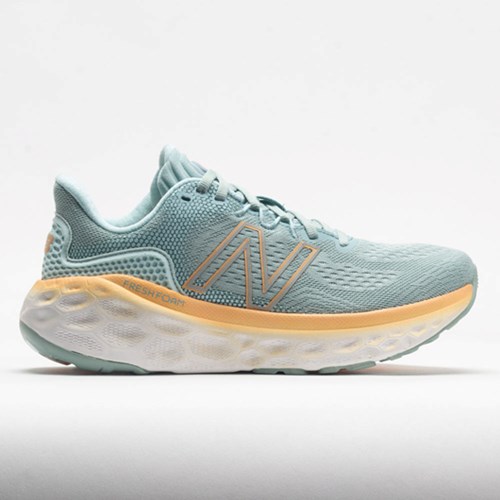 Storm Blue / Light Mango Orthofeet New Balance Fresh Foam More v3 Women's Running Shoes | MACRS6149