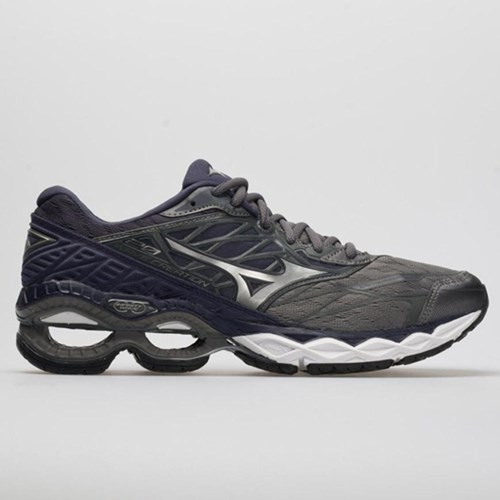 Stormy Weather / Silver Orthofeet Mizuno Wave Creation 20 Men's Running Shoes | GLBVK7359