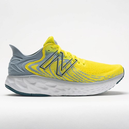 Sulphur Yellow / Light Slate Orthofeet New Balance Fresh Foam 1080v11 Men's Running Shoes | PRIQU2698