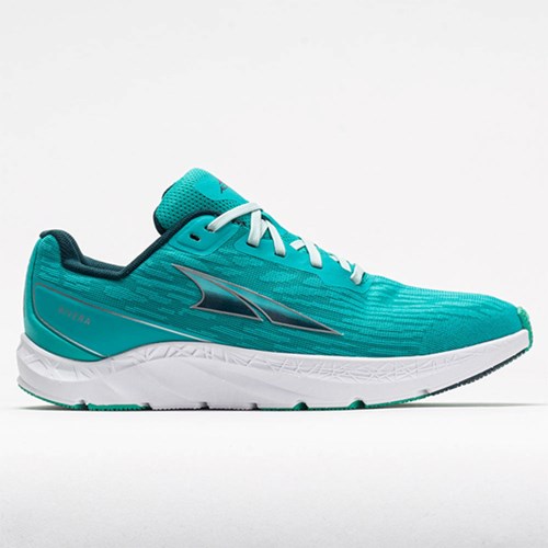 Teal / Green Orthofeet Altra Rivera Women's Running Shoes | IZDWU1750