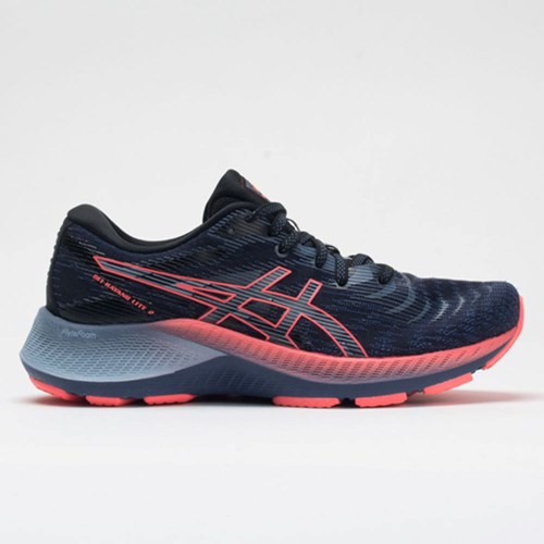 Thunder Blue / Blazing Coral Orthofeet ASICS GEL-Kayano Lite 2 Women's Running Shoes | QEVAP6475