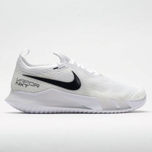 White / Black / Grey Fog Orthofeet Nike React Vapor NXT Men's Tennis Shoes | VNKMY4197