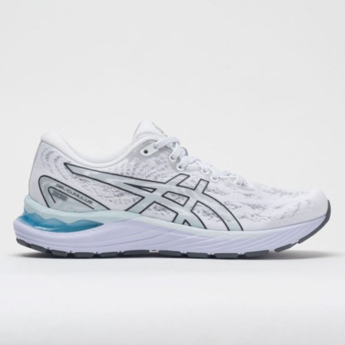 White / Black Orthofeet ASICS GEL-Cumulus 23 Women's Running Shoes | VEXBW9253