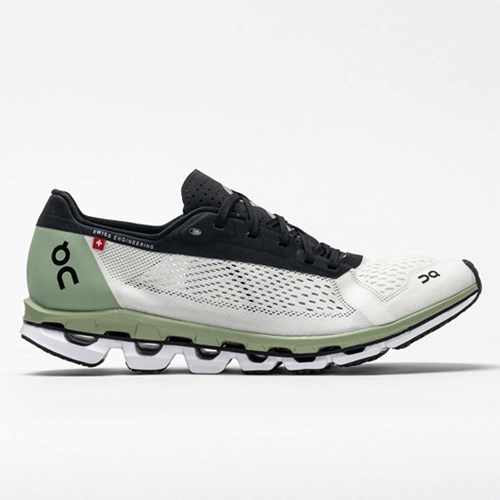 White / Black Orthofeet On Cloudboom Men's Running Shoes | NWYSP0863