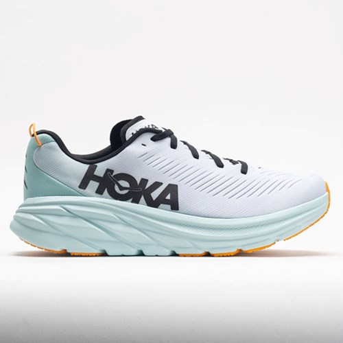 White / Blue Glass Orthofeet HOKA Rincon 3 Men's Running Shoes | PTSLF4386